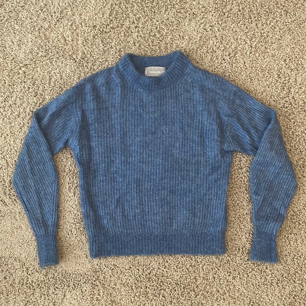 Everlane Alpaca Oversized Alpaca Crew